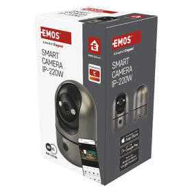 IP kamera EMOS GoSmart IP‑220W stříbrná

 obrázek produktu 23 z 25