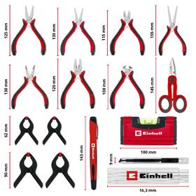 Sada nářadí Einhell E-Case (153 ks) 49370512 

 obrázek produktu 3 z 7