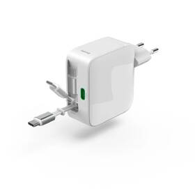 Nabíječka do sítě Hama GaN 2× USB-C, PD 65 W, navíjecí kabel (balení pro PC/notebook) bílá

 obrázek produktu 5 z 5