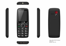Mobilní telefon CUBE 1 S300 Senior černý

 obrázek produktu 2 z 2