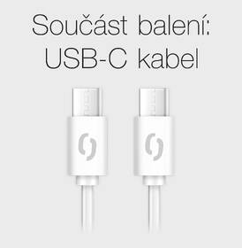 Nabíječka do sítě Aligator Power Delivery 20W, USB-C + USB-C kabel bílá

 obrázek produktu 4 z 6