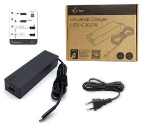 Napájecí adaptér i-tec Universal Charger USB-C PD 3.0 100W černý

 obrázek produktu 4 z 5