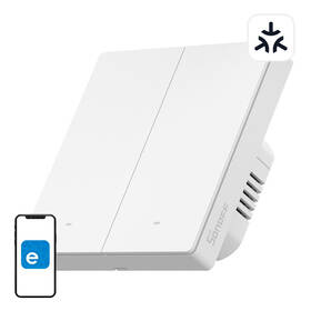 Vypínač Sonoff Smart M5-2C-86W WiFi Matter (2-channel) bílý

 obrázek produktu 3 z 3