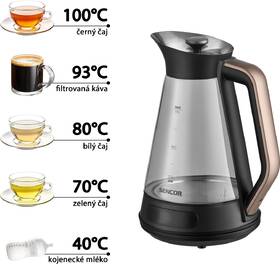 Rychlovarná konvice Sencor SWK 1595BK, 1,5 l sklo

 obrázek produktu 5 z 15