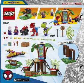 Stavebnice LEGO® Marvel Spidey a jeho úžasní přátelé 11200 Spidey, Gobby a raptoří bitva na základně na stromě 

 obrázek produktu 4 z 9