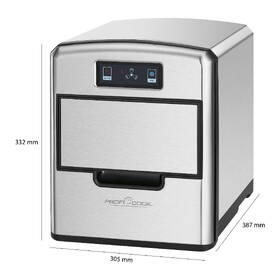 Výrobník ledu Profi Cook EWB 1187 nerez

 obrázek produktu 4 z 5