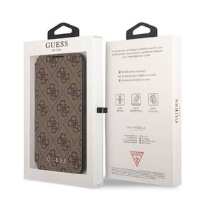 Pouzdro na mobil flipové Guess 4G Book na Samsung Galaxy S22+ hnědé

 obrázek produktu 4 z 4