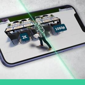 IP kamera Arlo Essential Gen.2 Bundle 2K Outdoor Security, 3 ks + 3 ks solární panel bílá barva
