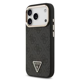 Kryt na mobil Guess 4G Strass Triangle Logo Gold Frame MagSafe na Apple iPhone 18 Pro černý

 obrázek produktu 1 z 6