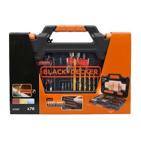 Sada vrtáků a bitů Black-Decker A7231-XJ (76 ks) 

 obrázek produktu 4 z 4