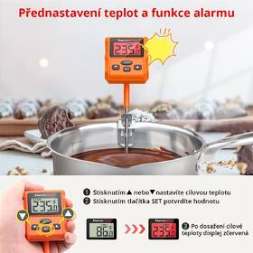 Teploměr do masa ThermoPro TP-511 oranžový

 obrázek produktu 3 z 7