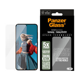 Tvrzené sklo PanzerGlass Ceramic na Samsung Galaxy S25 

 obrázek produktu 3 z 10