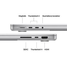 Notebook Apple 14" M5 10× CPU 10× GPU, 16 GB, 1 TB - stříbrný CZ 

 obrázek produktu 6 z 8