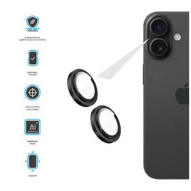 Ochranné sklo čočky fotoaparátu FIXED Armor Camera Glass na Apple iPhone 17 černé

 obrázek produktu 2 z 2