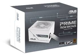 Zdroj Asus Prime 750W Bronze White, 80 Plus Bronze bílý

 obrázek produktu 8 z 9