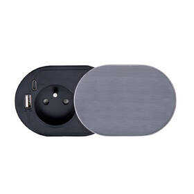 Zásuvka Solight 1x zásuvka + USB A/C 20W PD stříbrná

 obrázek produktu 1 z 7