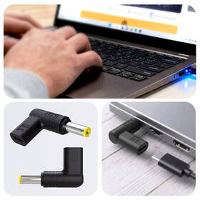 Napájecí adaptér 3mk HARDY - Acer, Sony 20V USB-C/DC 5,5 × 1,7 mm černý

 obrázek produktu 3 z 8
