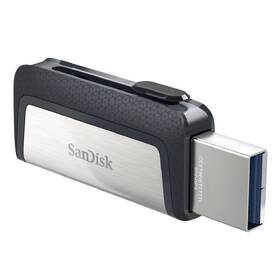 USB Flash SANDISK Dual 16GB OTG USB-C/USB 3.1 černý/stříbrný

 obrázek produktu 4 z 4