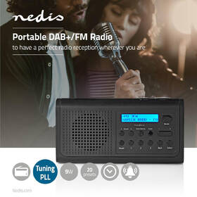 Radiopřijímač s DAB+ Nedis RDDB1500 černý

 obrázek produktu 9 z 10