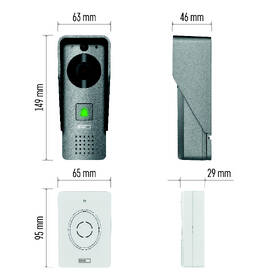 Videozvonek EMOS GoSmart IP-09C s Wi-Fi 

 obrázek produktu 10 z 22
