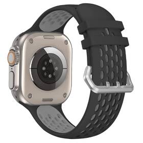 Řemínek Cubenest Silicone Sport na Apple Watch 42/44/45/Ultra 49 mm černý

 obrázek produktu 1 z 6