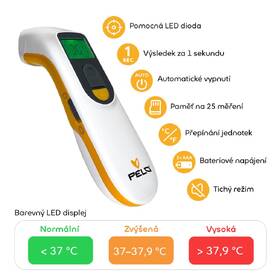 Teploměr Pelo NC400 Swift bílý

 obrázek produktu 1 z 9