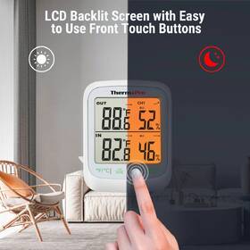 Teploměr ThermoPro TP-260 bílý

 obrázek produktu 5 z 8