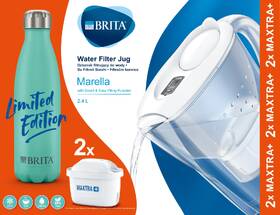 Filtrační konvice BRITA 2,4 l + 2x filtr + termoláhev 

 obrázek produktu 2 z 3