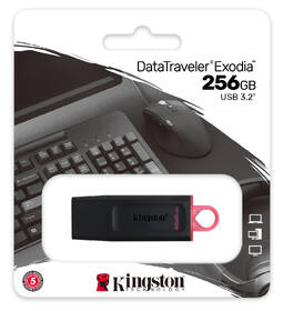 USB Flash Kingston DataTraveler Exodia 256GB černý

 obrázek produktu 5 z 5