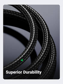 Kabel UGREEN USB-C/USB-C, 100W, 1,5m černý

 obrázek produktu 5 z 6