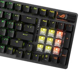 Klávesnice Asus ROG Strix Scope II 96 Wireless (ROG NX Snow/PBT) - US černá

 obrázek produktu 8 z 10