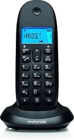 Domácí telefon Motorola C1001CB+ černá barva

