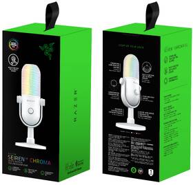 Mikrofon Razer SEIRÉN V3 Chroma RGB bílý

 obrázek produktu 4 z 4