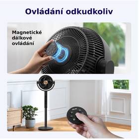 Ventilátor stojanový Levoit R432 DC Cyclone Fan černý

 obrázek produktu 8 z 15