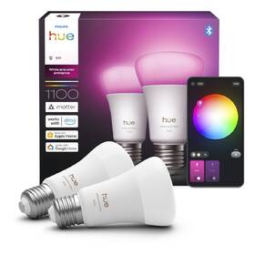 Chytrá žárovka Philips Bluetooth, E27, 1100 lm, White and Color Ambiance (2 ks) 

 obrázek produktu 2 z 11