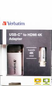 Redukce Verbatim USB-C/HDMI 4K šedá

 obrázek produktu 5 z 5