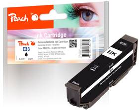 Inkoustová náplň Peach Epson 33, T3341, 6,2 ml - foto černá 

 obrázek produktu 1 z 1