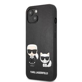 Kryt na mobil Karl Lagerfeld and Choupette Leather na Apple iPhone 13 černé

 obrázek produktu 1 z 5