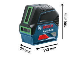 Křížový laser Bosch Professional Professional GCL 2-15 G 

 obrázek produktu 3 z 7