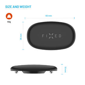 Hrudní pás FIXED Pulse Dual černý

 obrázek produktu 5 z 6