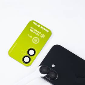 Ochranné sklo čočky fotoaparátu Mobile Origin Sapphire Lens guards na Apple iPhone 16/16 černé

 obrázek produktu 2 z 7