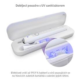 Zubní kartáček TrueLife SonicBrush Clean70 UV bílý

 obrázek produktu 12 z 20
