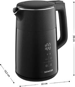 Rychlovarná konvice Sencor SWK 0610BK černá

 obrázek produktu 3 z 16