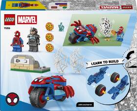 Stavebnice LEGO® Marvel Spidey a jeho úžasní přátelé 11206 Spidey na motorce vs. Rhino 

 obrázek produktu 5 z 9