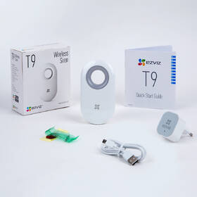 Siréna EZVIZ T9 85dB, vnitřní 

 obrázek produktu 6 z 6