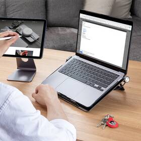 Podstavec pro notebooky Epico USB-C Hub Multiport 8in1 šedý

 obrázek produktu 4 z 6