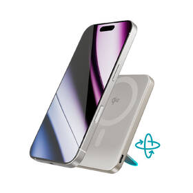 Powerbanka Epico UltraPack Mag+  Qi2 Stand 5000mAh titanová

 obrázek produktu 6 z 11