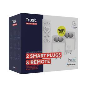 Chytrá zásuvka Trust Smart Wi-Fi StarterPack (2 ks + ovladač) bílá

 obrázek produktu 9 z 9
