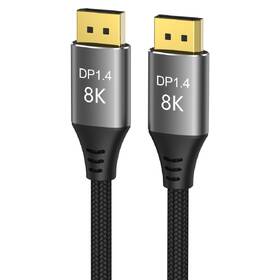 Kabel PremiumCord DisplayPort 1.4, 32,4 Gbit/s, 8K, 3 m černý

 obrázek produktu 2 z 19