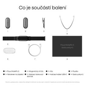 Diktafon Plaud Note Pin S stříbrný

 obrázek produktu 11 z 11